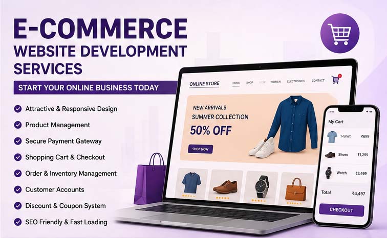 Best E-Commerce Website Development Company in India