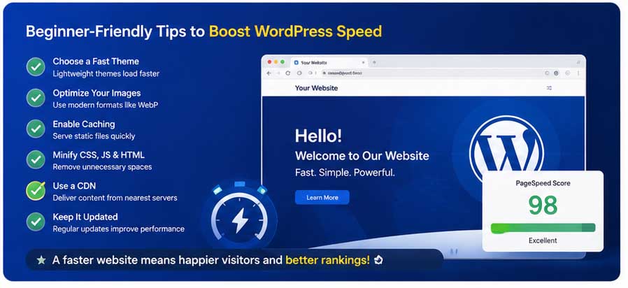 how to improve wordpress website speed