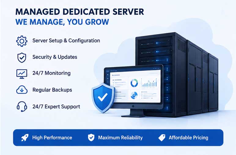 Managed Dedicated Server – Hassle-Free Hosting
